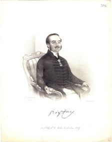 Portrait of István Fáy (1809-1862), 1844