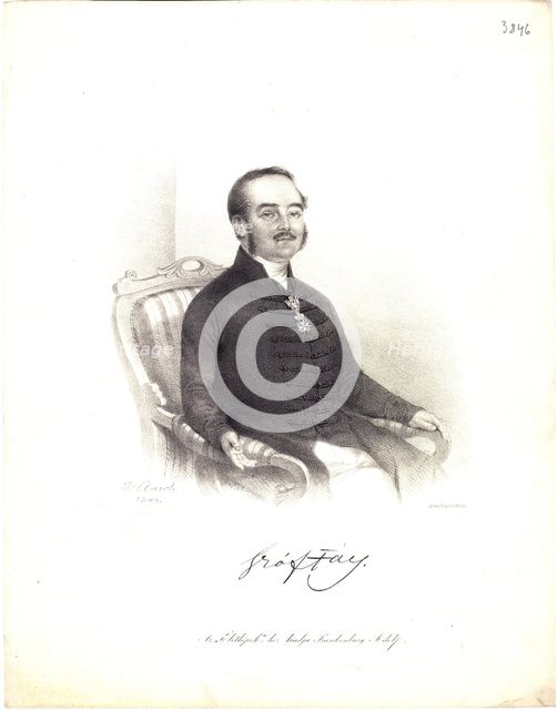 Portrait of István Fáy (1809-1862), 1844.