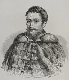 Portrait of István Werboczy, (h. 1458-1541), Hungarian legal theorist and statesman, 1856. Creator: Unknown