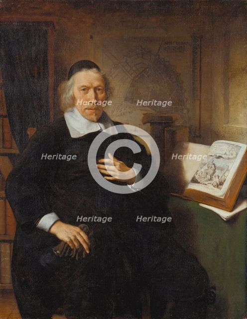 Portrait of Isaac Commelin, 1669. Creator: Gerbrand van den Eeckhout.