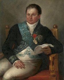 Portrait of Isaac Jan Alexander Gogel, c.1811-c.1813. Creator: Mathieu Van Brée