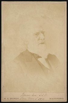 Portrait of Isaac Lea (1792-1886), Before 1886. Creator: Horace L Bundy