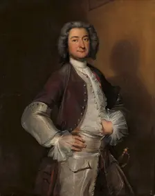 Portrait of Isaac Sweers, Chief Officer of Amsterdam and Governor of the Dutch East..., 1730-1740. Creator: Cornelis Troost
