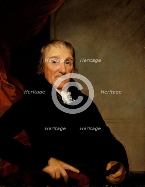 Portrait of Isaac Van der Beek, between c1807 and c1812. Creator: John Wesley Jarvis.