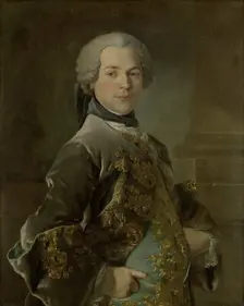 Portrait of Isaac van Rijneveld, 1738. Creator: Louis Tocque