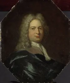 Portrait of Isaac Verburg, Rector of the Latin School in Amsterdam, 1725. Creator: Jan Maurits Quinkhard