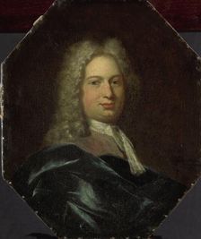 Portrait of Isaac Verburg, Rector of the Latin School in Amsterdam, 1725. Creator: Jan Maurits Quinkhard