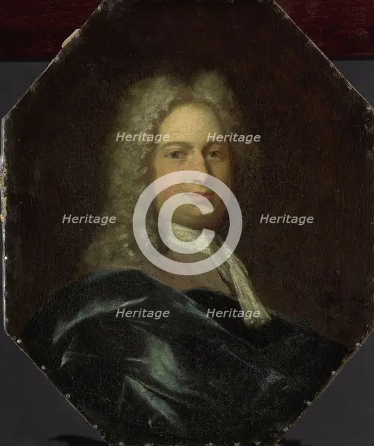 Portrait of Isaac Verburg, Rector of the Latin School in Amsterdam, 1725. Creator: Jan Maurits Quinkhard.
