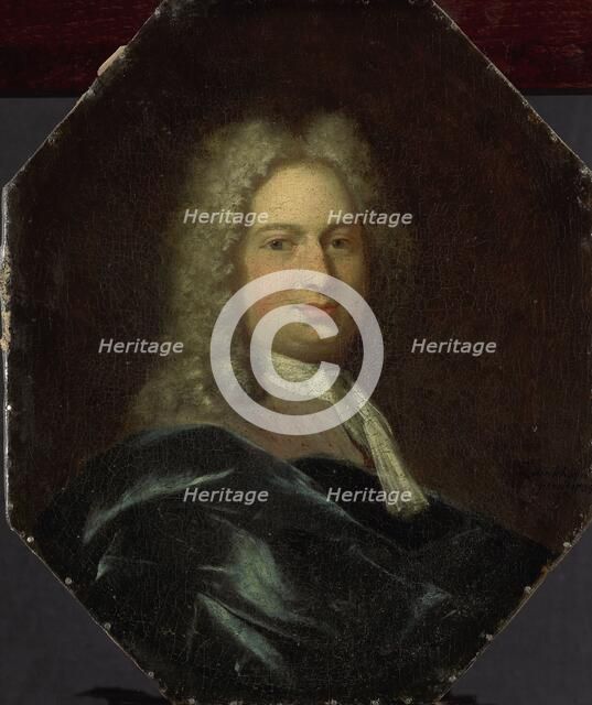 Portrait of Isaac Verburg, Rector of the Latin School in Amsterdam, 1725. Creator: Jan Maurits Quinkhard.