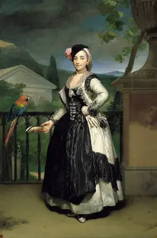 Portrait of Isabel Parreno Arce Ruiz de Alarcon y Valdés, Marchioness of Llano. Artist: Mengs, Anton Raphael (1728-1779)