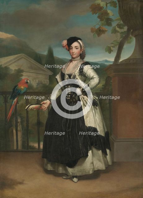 Portrait of Isabel Parreño y Arce, Marquesa de Llano, 1771-1772. Creator: Anton Raphael Mengs.
