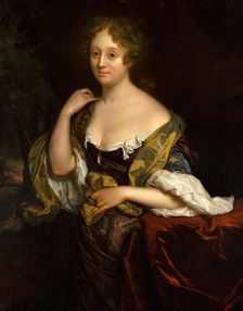 Portrait of Isabella Agneta Deutz (1658- 1694/96). Creator: Godfried Schalcken