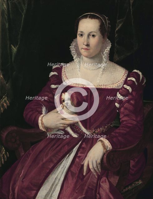 Portrait of Isabella de' Medici (1542-1576). Creator: Allori, Alessandro (1535-1607).