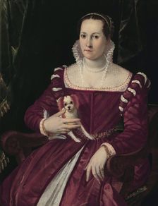 Portrait of Isabella de Medici (1542-1576). Creator: Allori, Alessandro (1535-1607)