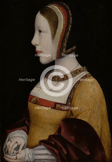Portrait of Isabella of Austria (1501-1526), c1515. Creators: Master of the Legend of the Magdalen, Unknown.