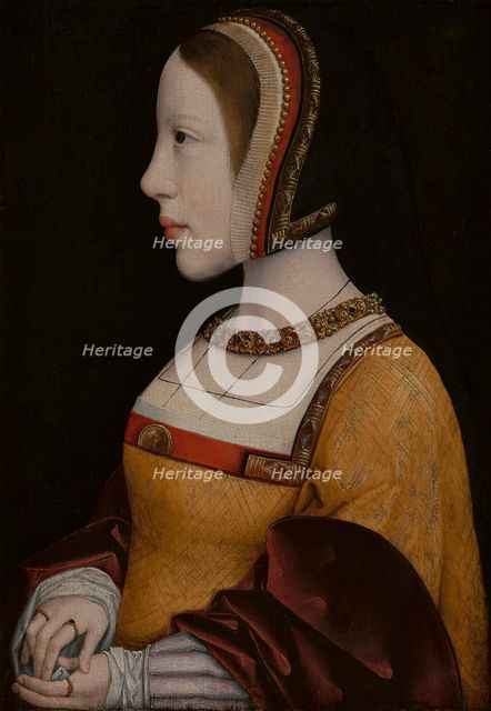 Portrait of Isabella of Austria (1501-1526), Queen of Denmark, ca 1515. Creator: Anonymous.
