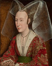 Portrait of Isabella of Portugal, about 1450. Creator: Workshop of Rogier van der Weyden