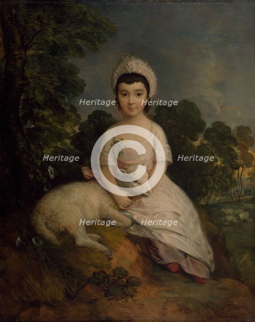 Portrait of Isabelle Bell Franks. Creator: Thomas Gainsborough.
