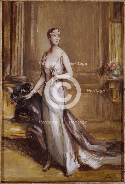 Portrait of Isabelle d'Orléans, Duchess of Guise (1878-1961), c1932. Creator: Unknown.