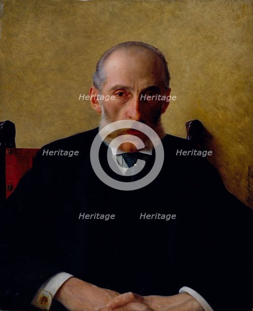 Portrait of Isidor Gewitsch, c. 1900. Artist: Kaufmann, Isidor (1853-1921)