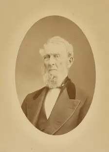 Portrait of Israel Knapp, aged 79 years, 1876. Creator: Unknown
