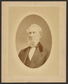 Portrait of Israel Knapp, aged 79 years, 1876. Creator: Unknown