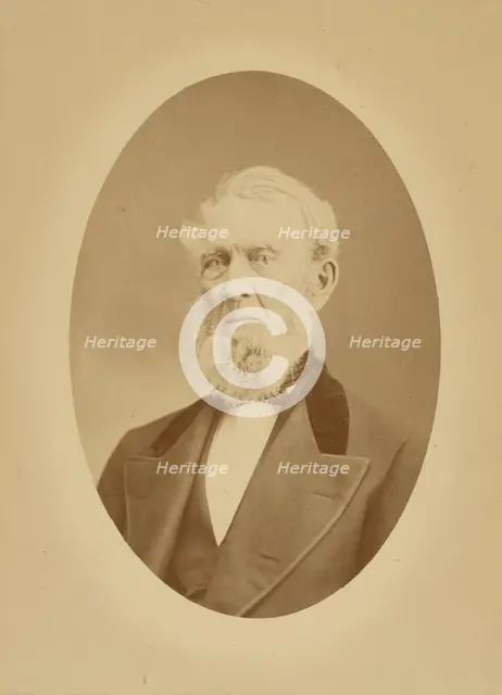 Portrait of Israel Knapp, aged 79 years, 1876. Creator: Unknown.