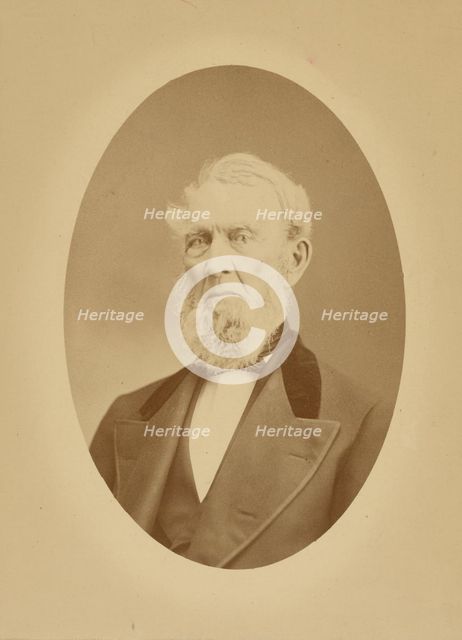 Portrait of Israel Knapp, aged 79 years, 1876. Creator: Unknown.