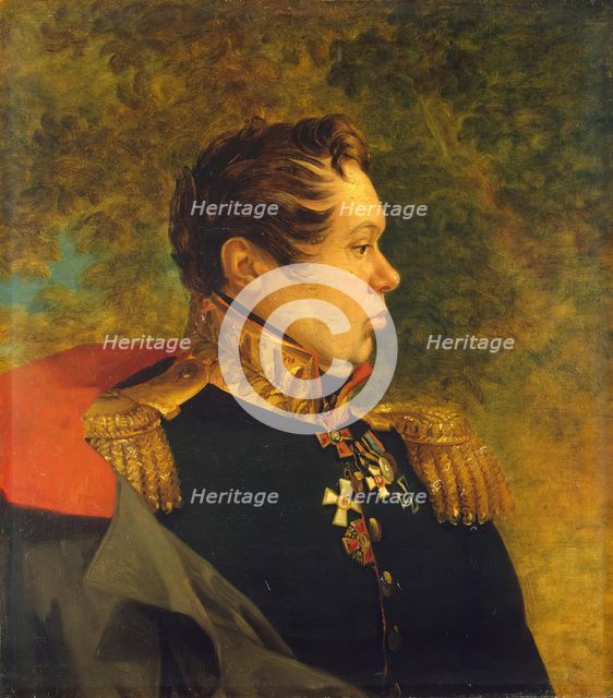 Portrait of Ivan T. Kozlyaninov (1781-1834), 1823. Creator: George Dawe.