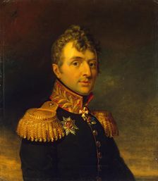 Portrait of Ivan V. Manteuffel (1771-1813), 1822. Creator: Workshop of George Dawe