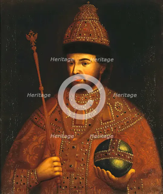 Portrait of Ivan V Romanov, early 19th century.. Creator: Unknown.