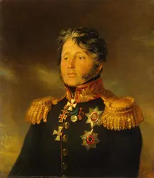 Portrait of Ivan V. Sabaneyev (1770/72-1829), 1823. Creators: George Dawe, Workshop of George Dawe
