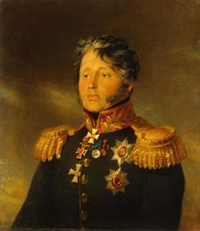 Portrait of Ivan V. Sabaneyev (1770/72-1829), 1823. Creators: George Dawe, Workshop of George Dawe