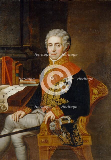 Portrait of Ivan Vasilyevich Tutolmin (1751-1839), Second Half of the 18th cen.. Artist: Anonymous, 18th century  