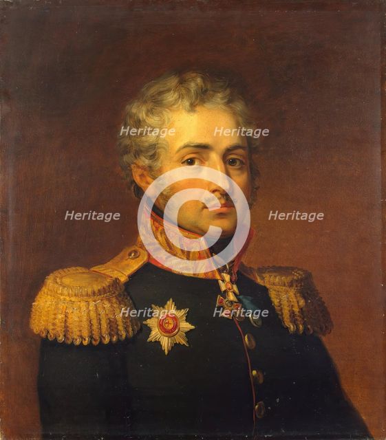 Portrait of Ivan Ye. Shevich (1754-1813), 1822. Creator: Workshop of George Dawe.