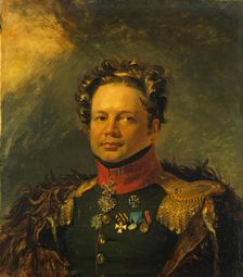 Portrait of Ivan Z. Yershov (1777/78-1852), 1822. Creator: George Dawe