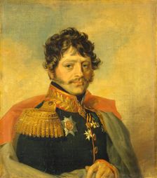Portrait of Ivan A. Argamakov (1775-1821) (2nd), 1828. Creator: Workshop of George Dawe