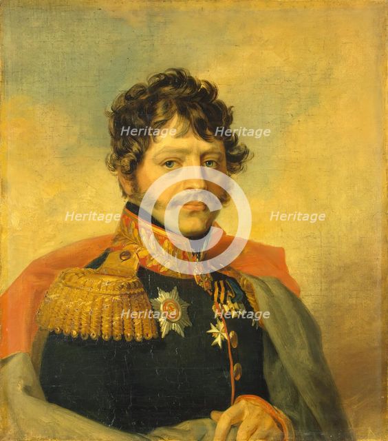 Portrait of Ivan A. Argamakov (1775-1821) (2nd), 1828. Creator: Workshop of George Dawe.