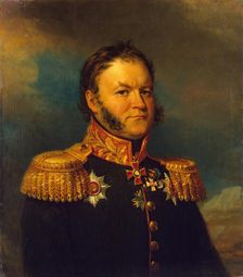 Portrait of Ivan A. Velyaminov (1771-1837), 1828. Creator: George Dawe