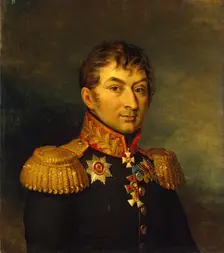 Portrait of Ivan D. Panchulidzev (1759-1815) (1st), 1822. Creator: George Dawe