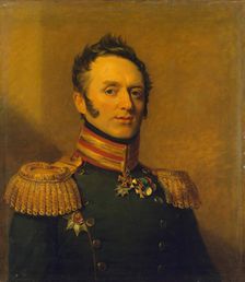 Portrait of Ivan F. Udom (1769-1821) (1st), 1822. Creators: George Dawe, Workshop of George Dawe