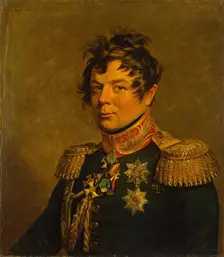 Portrait of Ivan I. Diebitsch-Zabalkansky (1785-1831), 1821. Creator: George Dawe
