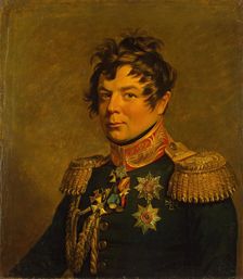 Portrait of Ivan I. Diebitsch-Zabalkansky (1785-1831), 1821. Creator: George Dawe