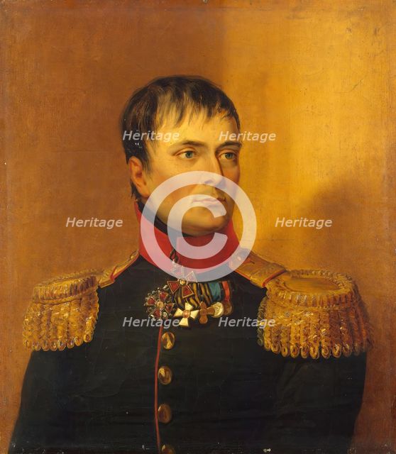 Portrait of Ivan I. Palitsyn (1763-1814), 1822. Creator: Workshop of George Dawe.