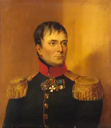 Portrait of Ivan I. Palitsyn (1763-1814), 1822. Creator: Workshop of George Dawe