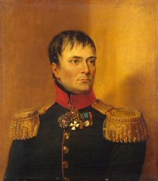 Portrait of Ivan I. Palitsyn (1763-1814), 1822. Creator: Workshop of George Dawe