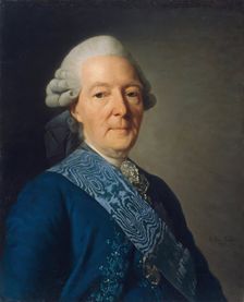 Portrait of Ivan Ivanovich Betskoi, 1777. Creator: Alexander Roslin