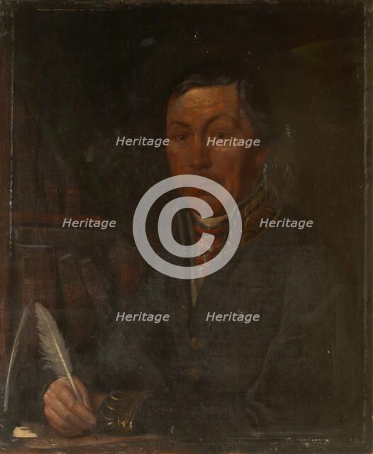 Portrait of Ivan Ivanovich Martynov (1777-1807), 1800s. Artist: Anonymous  