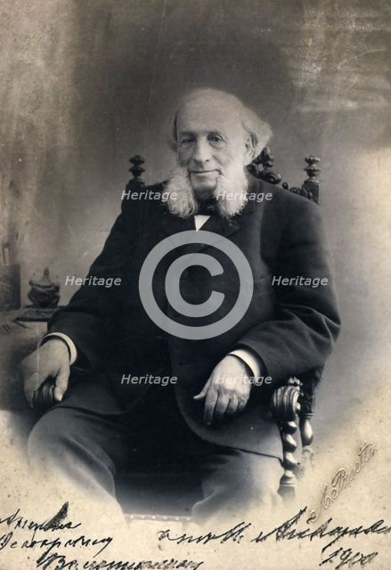Portrait of Ivan Konstantinovich Aivazovsky (1817-1900), c. 1900.