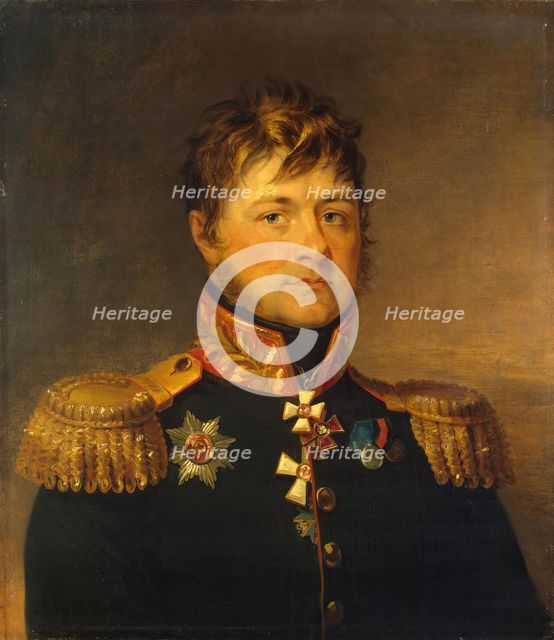 Portrait of Ivan L. Paul (1768-1840), 1822. Creator: Workshop of George Dawe.